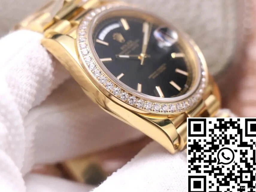 Rolex Factory Day Date EW Yellow Gold Diamond 40MM 0124